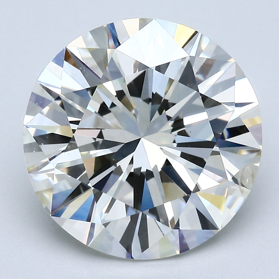 5.53 Carat Round Brilliant Natural Mined Diamond K Color SI1 Clarity With GIA Certificate, natural diamonds, precious stones, engagement diamonds
