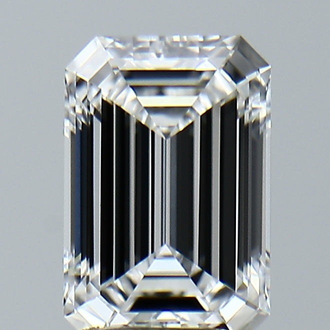 Lab-Grown 2.11 Carat Emerald Cut Diamond color E Clarity VVS1, precious stones, engagement diamonds