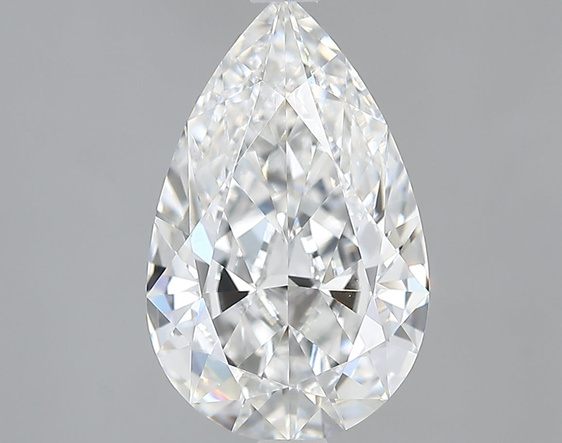 Lab-Grown 2.10 Carat Pear Shape Diamond color E Clarity VVS1, precious stones, engagement diamonds