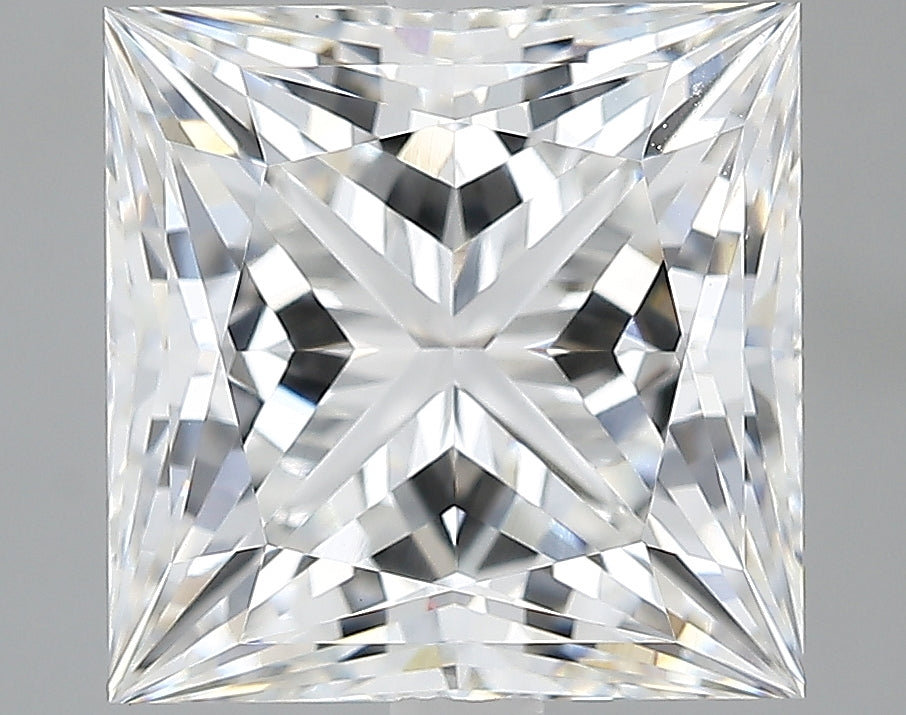 Lab-Grown 4.30 Carat Princess Cut Diamond color E Clarity VVS2, precious stones, engagement diamonds