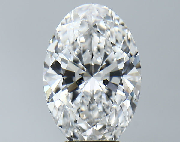 Lab-Grown 5.32 Carat Oval Shape Diamond color E Clarity VVS2 With GIA Certificate, precious stones, engagement diamonds