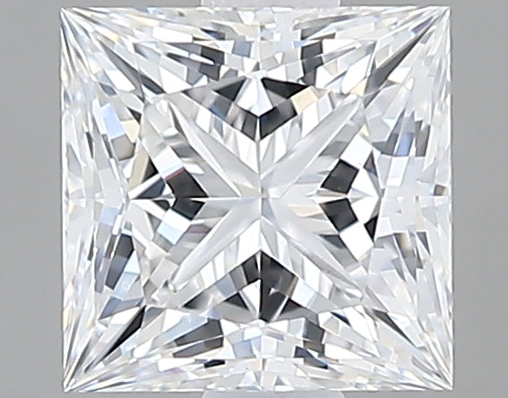 Lab-Grown 1.03 Carat Princess Cut Diamond color D Clarity VVS2 With GIA Certificate, precious stones, engagement diamonds