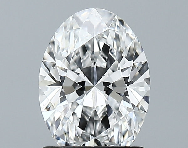 Lab-Grown 1.26 Carat Oval Shape Diamond color D Clarity VS1, precious stones, engagement diamonds