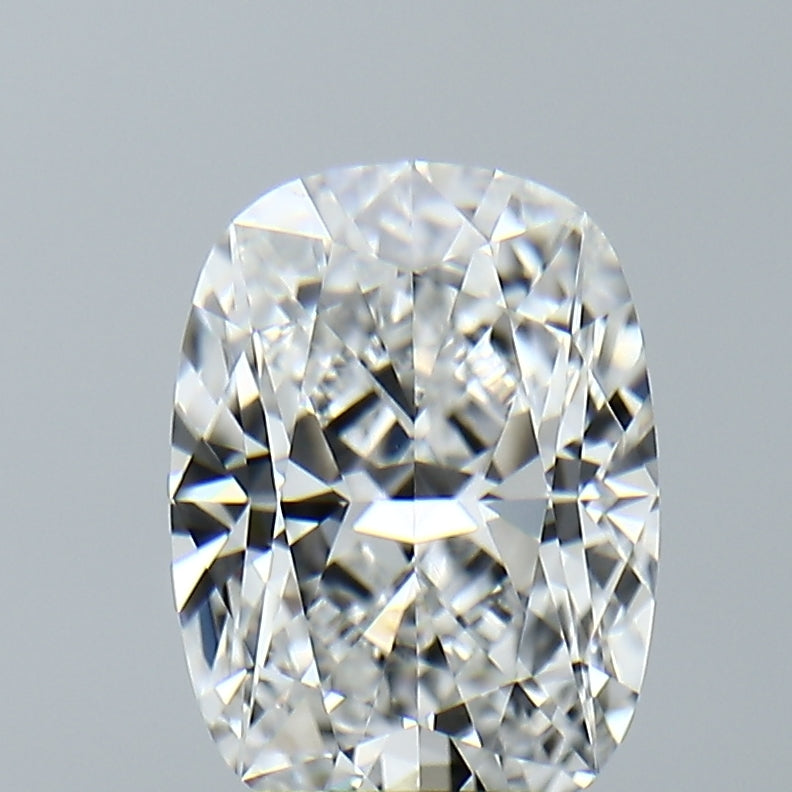 Lab-Grown 2.53 Carat Cushion Brilliant Diamond color E Clarity VVS2, precious stones, engagement diamonds