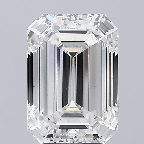 Lab-Grown 5.02 Carat Emerald Cut Diamond color F Clarity VS2 With GIA Certificate, precious stones, engagement diamonds