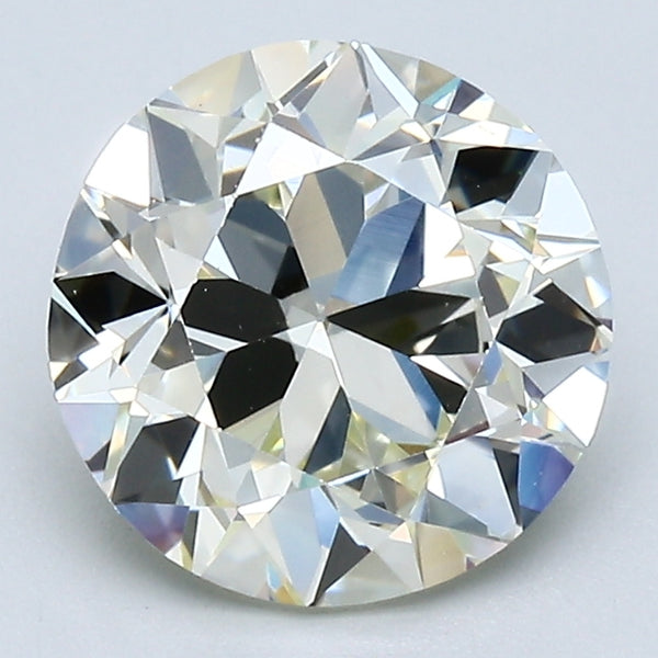 2.49 Carat Round Brilliant Diamond color N Clarity VS2, natural diamonds, precious stones, engagement diamonds