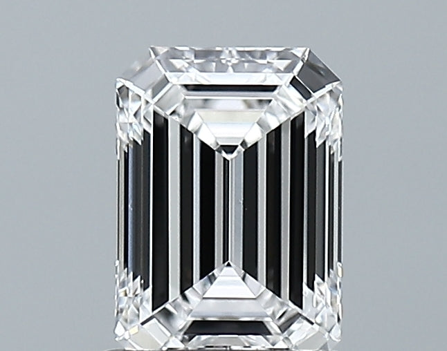 Lab-Grown 1.01 Carat Emerald Cut Diamond color D Clarity VVS2 With GIA Certificate, precious stones, engagement diamonds