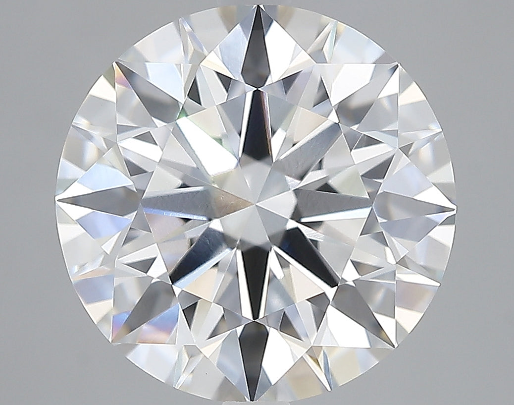 Lab-Grown 4.14 Carat Round Brilliant Diamond color E Clarity VVS2, precious stones, engagement diamonds