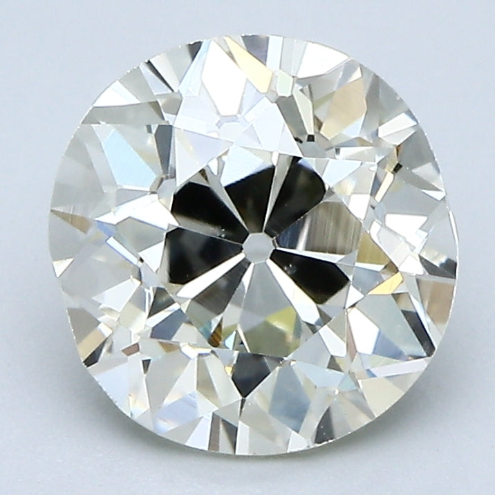 2.42 Carat Old European Cut Diamond color N Clarity VS2, natural diamonds, precious stones, engagement diamonds