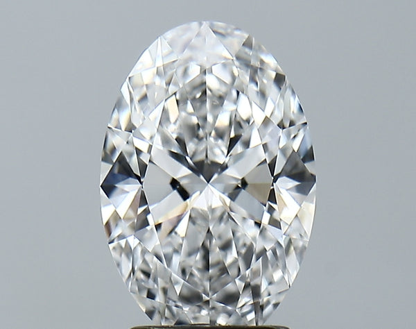 Lab-Grown 2.52 Carat Oval Shape Diamond color D Clarity VVS2 With GIA Certificate, precious stones, engagement diamonds