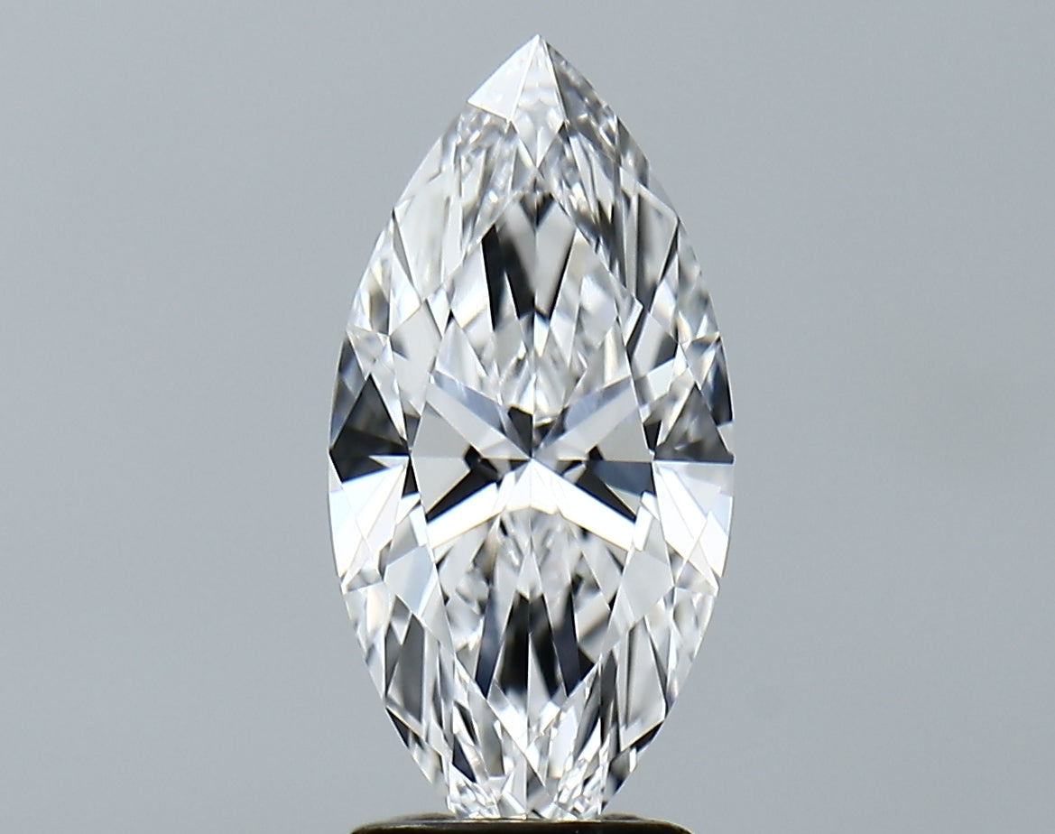 Lab-Grown 2.11 Carat Marquis Shape Diamond color D Clarity VVS2 With GIA Certificate, precious stones, engagement diamonds