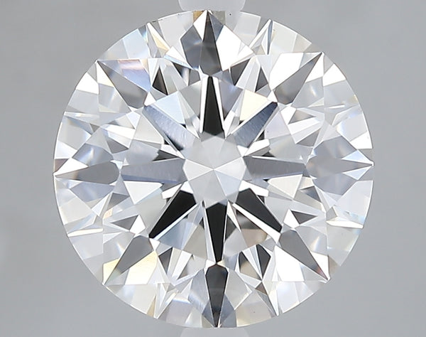 Lab-Grown 3.43 Carat Round Brilliant Diamond color F Clarity VS2 With GIA Certificate, precious stones, engagement diamonds