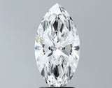 Lab-Grown 2.09 Carat Marquis Shape Diamond color D Clarity VVS1 With GIA Certificate, precious stones, engagement diamonds