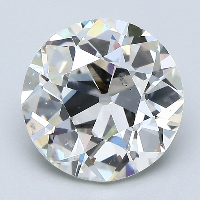 3.03 Carat Old European Cut Estate Natural Mined Diamond J Color SI1 Clarity With GIA Certificate, natural diamonds, precious stones, engagement diamonds