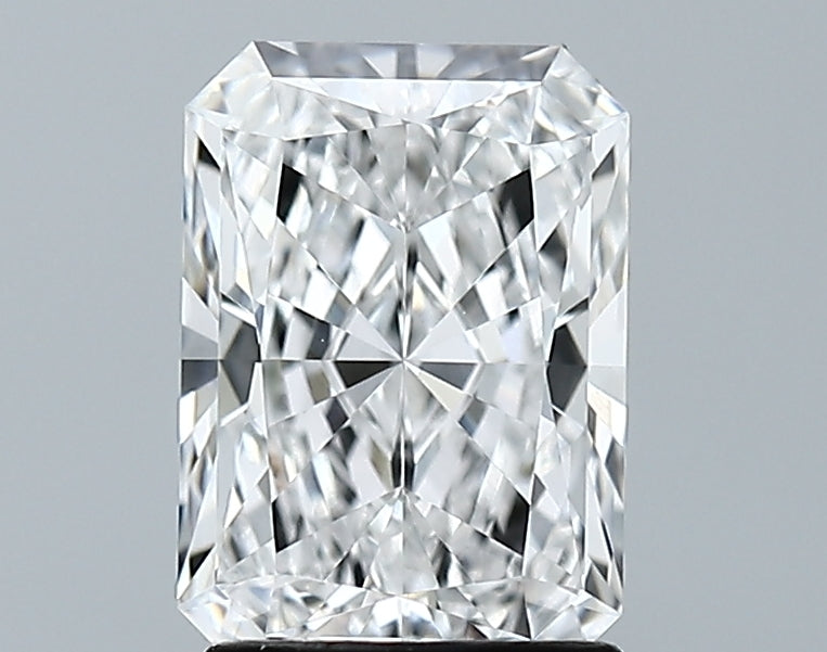 Lab-Grown 1.89 Carat Radiant Cut Diamond color E Clarity VVS2 With GIA Certificate, precious stones, engagement diamonds