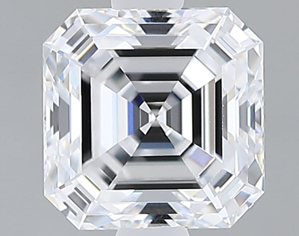 Lab-Grown 1.07 Carat Asscher Cut Diamond color D Clarity VS1 With GIA Certificate, precious stones, engagement diamonds