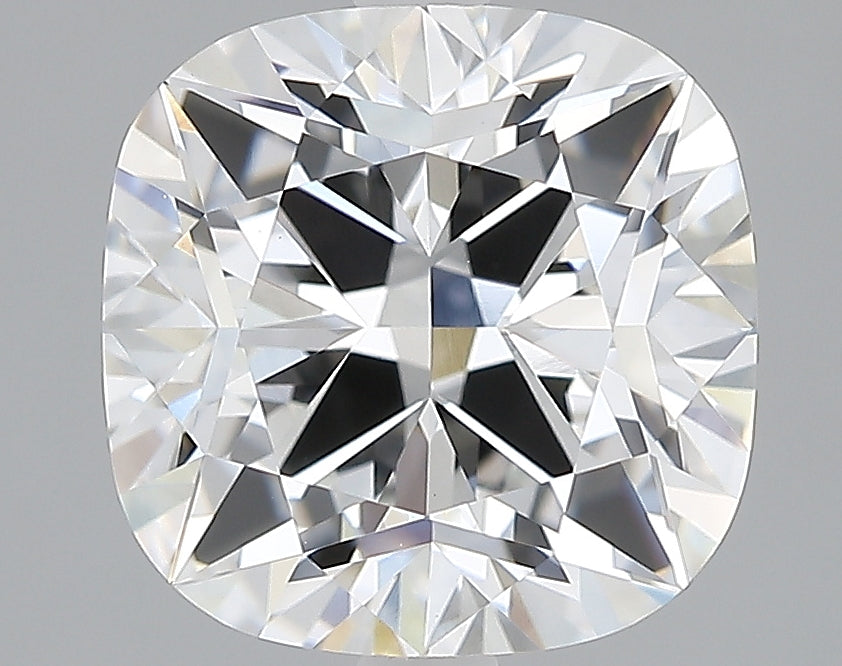 Lab-Grown 2.63 Carat Square Cushion Cut Diamond color E Clarity VVS2, precious stones, engagement diamonds