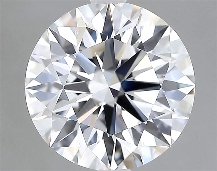 Lab-Grown 2.61 Carat Round Brilliant Diamond color E Clarity VVS2 With GIA Certificate, precious stones, engagement diamonds