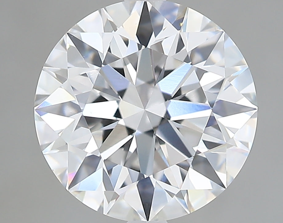 Lab-Grown 3.01 Carat Round Brilliant Diamond color D Clarity VVS2, precious stones, engagement diamonds