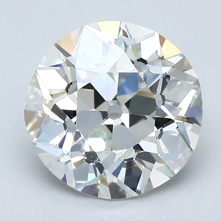 2.76 Carat Old European Cut Diamond color J Clarity VS1, natural diamonds, precious stones, engagement diamonds