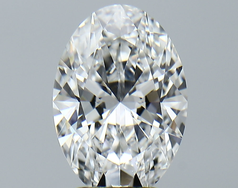 Lab-Grown 3.28 Carat Oval Shape Diamond color E Clarity VVS1, precious stones, engagement diamonds