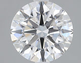 Lab-Grown 1.53 Carat Round Brilliant Diamond color D Clarity VVS2, precious stones, engagement diamonds