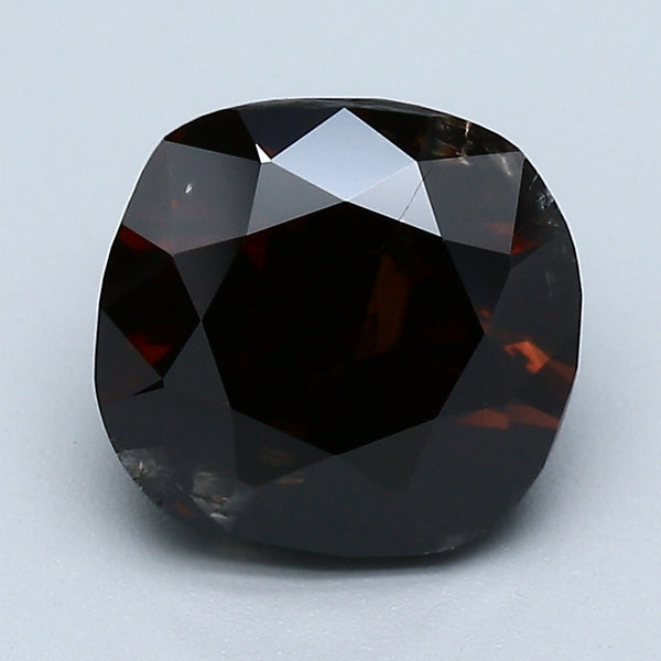 3.03 Carat Cushion Brilliant Natural Mined Diamond Fancy Dark Brown Orange Color N Clarity With GIA Certificate, natural diamonds, precious stones, engagement diamonds