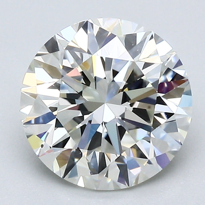2.25 Carat Round Brilliant Natural Mined Diamond K Color VS2 Clarity With GIA Certificate, natural diamonds, precious stones, engagement diamonds