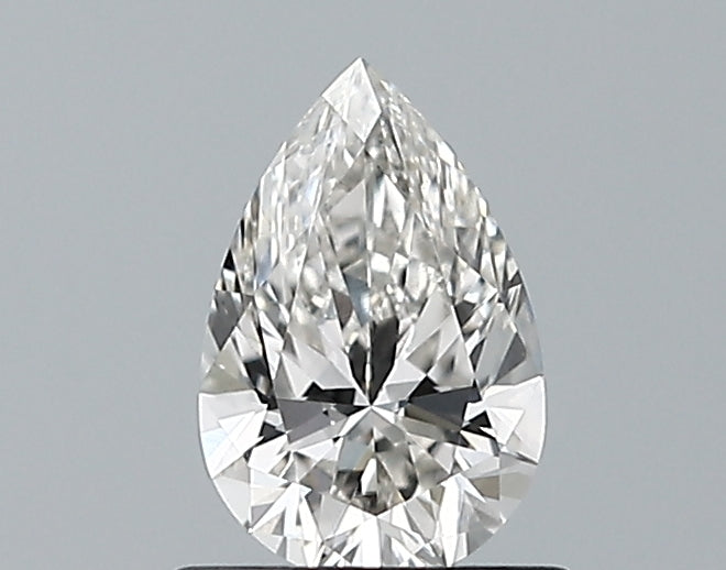 Lab-Grown 0.52 Carat Pear Shape Diamond color G Clarity VVS2, precious stones, engagement diamonds