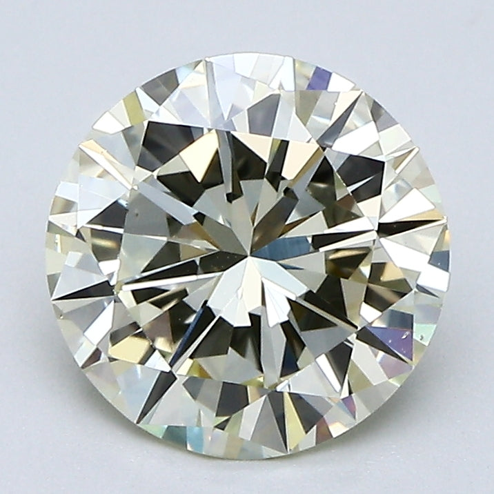 2.12 Carat Round Brilliant Natural Mined Diamond Q Color VS2 Clarity With GIA Certificate, natural diamonds, precious stones, engagement diamonds