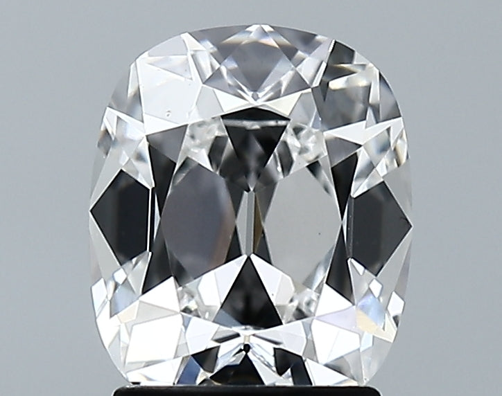 Lab-Grown 2.02 Carat Antique Cushion Cut Diamond color E Clarity VS1 With GIA Certificate, precious stones, engagement diamonds