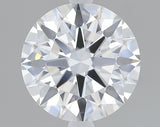 Lab-Grown 3.71 Carat Round Brilliant Diamond color E Clarity VVS2 With GIA Certificate, precious stones, engagement diamonds