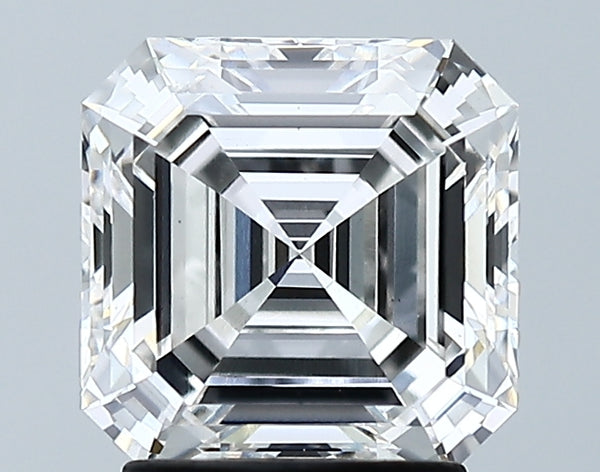 Lab-Grown 2.21 Carat Asscher Cut Diamond color G Clarity VS1 With GIA Certificate, precious stones, engagement diamonds