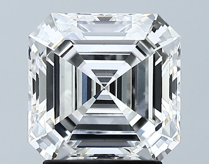 Lab-Grown 2.21 Carat Asscher Cut Diamond color G Clarity VS1 With GIA Certificate, precious stones, engagement diamonds