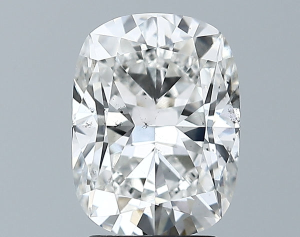 Lab-Grown 2.50 Carat Cushion Modified Brilliant Cut Diamond color F Clarity SI1 With GIA Certificate, precious stones, engagement diamonds
