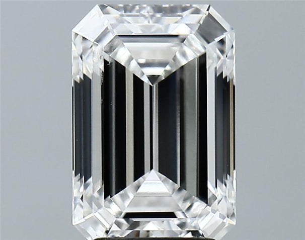 Lab-Grown 3.75 Carat Emerald Cut Diamond color E Clarity VS1, precious stones, engagement diamonds