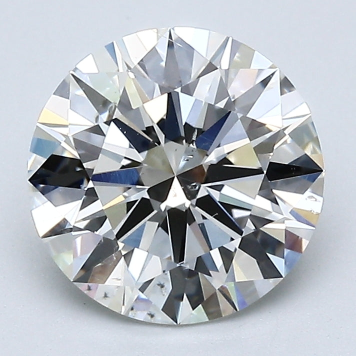 Natural 2.07 Carat Round Brilliant Diamond I-SI2 with GIA Certificate, natural diamonds, precious stones, engagement diamonds