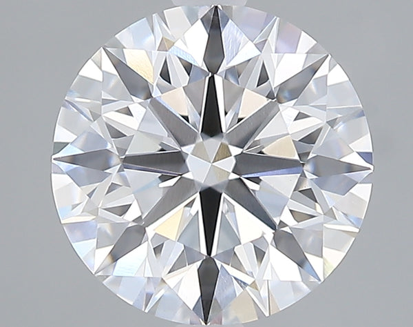 Lab-Grown 2.51 Carat Round Brilliant Diamond color D Clarity VS1, precious stones, engagement diamonds