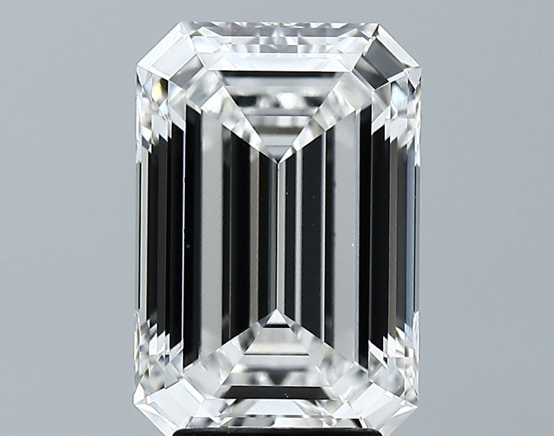 Lab-Grown 4.14 Carat Emerald Cut Diamond color F Clarity VVS2 With GIA Certificate, precious stones, engagement diamonds