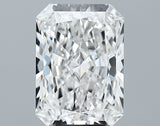 Lab-Grown 3.61 Carat Radiant Cut Diamond color E Clarity VVS1 With GIA Certificate, precious stones, engagement diamonds