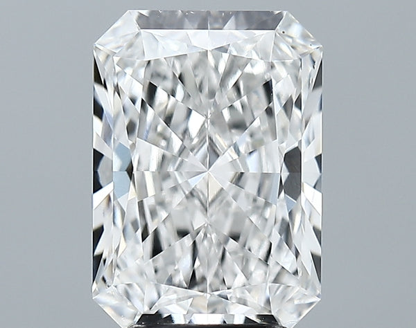 Lab-Grown 3.61 Carat Radiant Cut Diamond color E Clarity VVS1 With GIA Certificate, precious stones, engagement diamonds