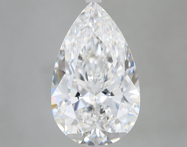 Lab-Grown 7.31 Carat Pear Shape Diamond color F Clarity VVS2 With GIA Certificate, precious stones, engagement diamonds