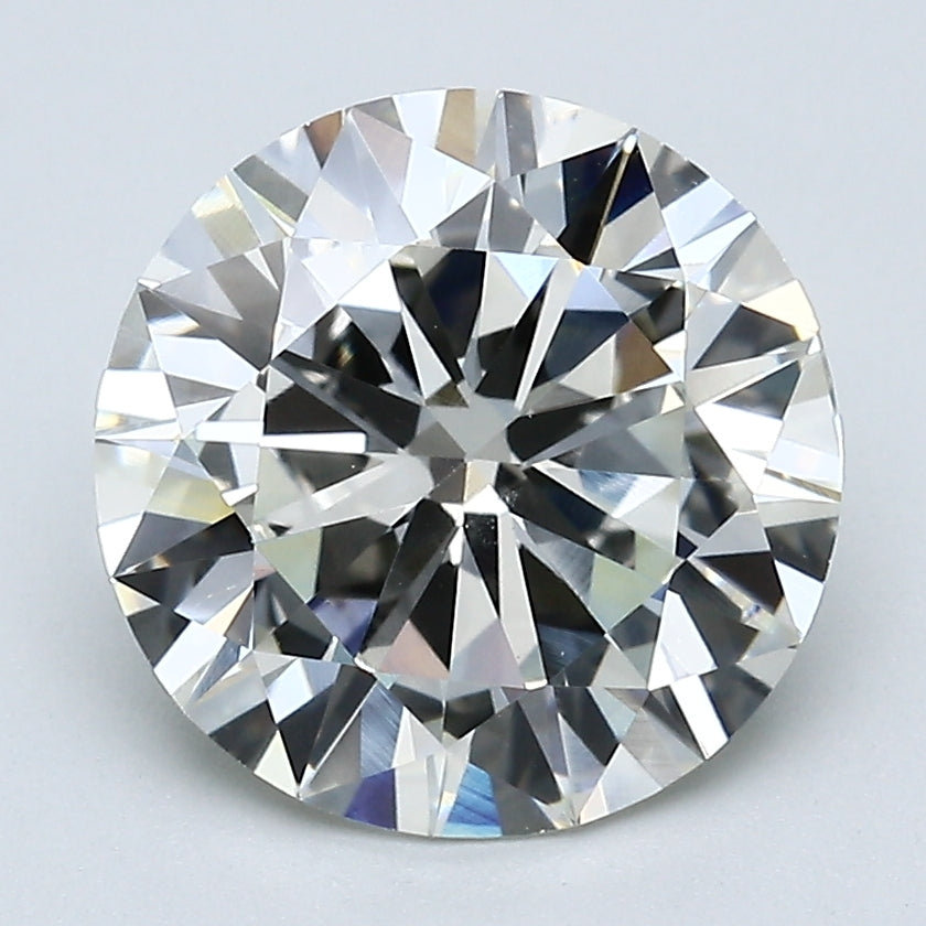 3.53 Carat Round Brilliant Natural Mined Diamond K Color SI1 Clarity With GIA Certificate, natural diamonds, precious stones, engagement diamonds