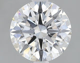 Lab-Grown 1.57 Carat Round Brilliant Diamond color D Clarity VVS1, precious stones, engagement diamonds