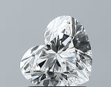 Lab-Grown 1.01 Carat Heart Shape Diamond color E Clarity VVS1 With GIA Certificate, precious stones, engagement diamonds