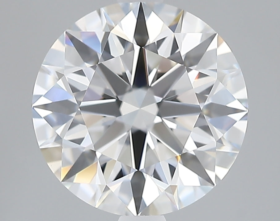 Lab-Grown 2.68 Carat Round Brilliant Diamond color E Clarity VVS2, precious stones, engagement diamonds