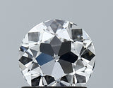 Lab-Grown 1.22 Carat Old European Cut Diamond color D Clarity VS1 With GIA Certificate, precious stones, engagement diamonds