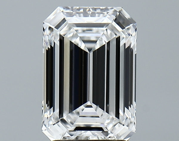 Lab-Grown 2.75 Carat Emerald Cut Diamond color E Clarity VS2 With GIA Certificate, precious stones, engagement diamonds