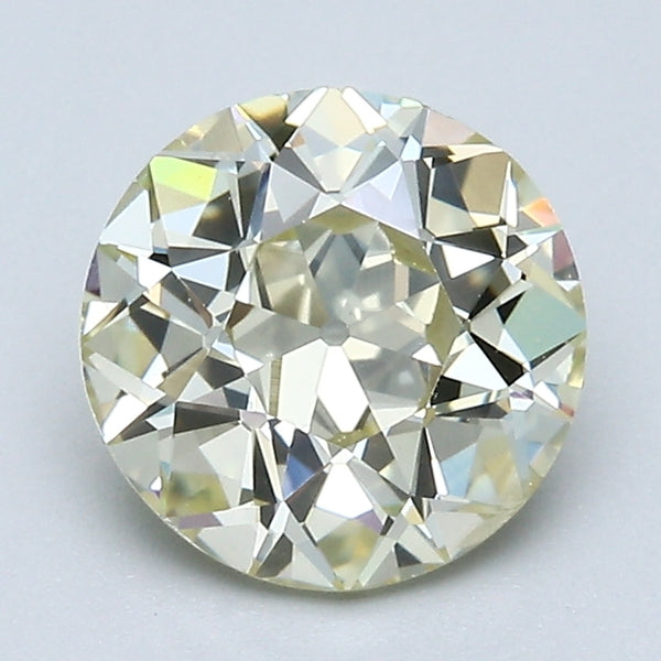 1.69 Carat Old European Cut Natural Mined Diamond O Color SI2 Clarity With GIA Certificate, natural diamonds, precious stones, engagement diamonds