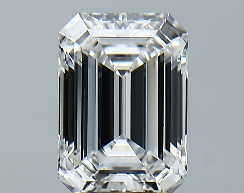 Lab-Grown 2.14 Carat Emerald Cut Diamond color E Clarity VVS1, precious stones, engagement diamonds